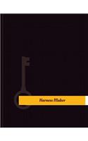 Harness Maker Work Log: Work Journal, Work Diary, Log - 131 pages, 8.5 x 11 inches(Key Work Logs/Work Log)