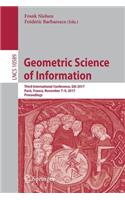 Geometric Science of Information