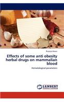 Effects of Some Anti Obesity Herbal Drugs on Mammalian Blood