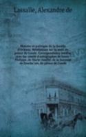 Histoire et politique de la famille d'Orleans. Revelations sur la mort du prince de Conde. Correspondance inedite, avec fac-simile d'autographes de Louis-Philippe, de Marie-Amelie, de la baronne de Feucheres, du prince de Conde