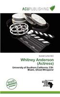 Whitney Anderson (Actress)