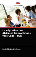 migration des Africains francophones vers Cape Town