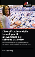 Diversificazione della tecnologia di allevamento del salmone atlantico