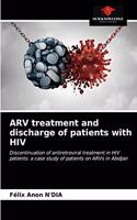 ARV treatment and discharge of patients with HIV