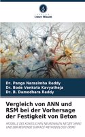 Vergleich von ANN und RSM bei der Vorhersage der Festigkeit von Beton