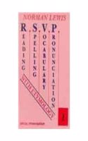 R.S.V.P Reading, Spelling, Vocabulary, Pronunciation 1