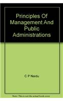 Principles Of Management And Public Administration