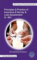 MCQ GUIDE BOOK FOR PRINCIPLE & PRACTICE OF INSURANCE & SURVEY & LOSS ASSESSMENT IC-S-01