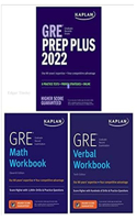 GRE: Complete 2022 3-Book Set: 6 Practice Tests + Proven Strategies + Online (Kaplan Test Prep)