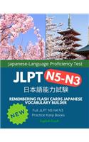 Remembering Flash Cards Japanese Vocabulary Builder Full JLPT N5 N4 N3 Practice Kanji Books English Czech