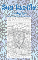 Sea turtle - Coloring Book