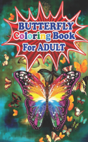 Butterfly Coloring Book for Adult