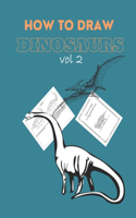 How To Draw Dinosaurs: Easy Step-By-Step Guide How To Draw Pachycephalosaurus, T. Rex Roaring, ....