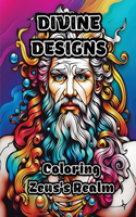 Divine Designs: Coloring Zeus's Realm