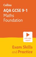 Collins GCSE Maths 9-1 -- Aqa GCSE 9-1 Maths Foundation Exam Skills Workbook: Interleaved Command Word Practice