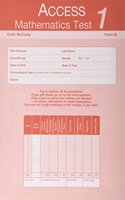 Access Mathematics Test 1 Form B Pk10 (Primary)