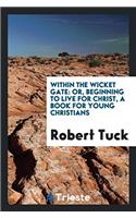Within the Wicket Gate: Or, Beginning to Live for Christ, a Book for Young Christians