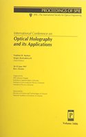 International Conference On Optical Holography and Its Applications