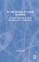 Introduction to Lexical Semantics