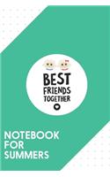 Notebook for Summers