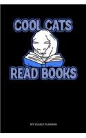 Cool Cats Read Books My Yearly Planner