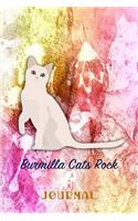 Burmilla Cats Rock: Pocket Gift Notebook for Cat and Kitty Lovers