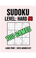 Sudoku Level Hard #3 - 100 Games