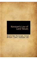 Konstam's Law of Land Values