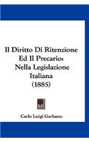 Il Diritto Di Ritenzione Ed Il Precario