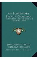 Elementary French Grammar