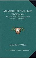 Memoir Of William Feckman