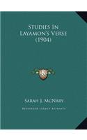 Studies In Layamon's Verse (1904)
