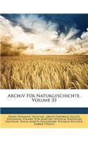 Archiv Fur Naturgeschichte.