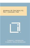 Journal of the West, V2, No. 1, January, 1963