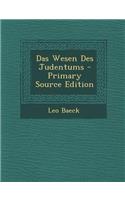 Das Wesen Des Judentums