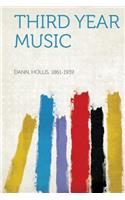 Third Year Music