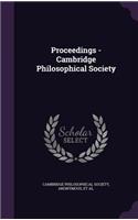 Proceedings - Cambridge Philosophical Society