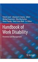 Handbook of Work Disability