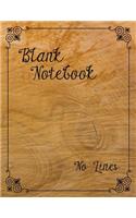 Blank Notebook No Lines