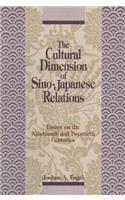 The Cultural Dimensions of Sino-Japanese Relations