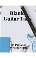 Blank Guitar Tabs