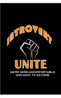 Introverts Unite we're here, we're uncomfortable and we want to go Home: Food Journal - Track your Meals - Eat clean and fit - Breakfast Lunch Diner Snacks - Time Items Serving Cals Sugar Protein Fiber Carbs Fat - 110 pag