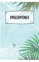 Philippines: Ruled Travel Diary Notebook or Journey Journal - Lined Trip Pocketbook for Men and Women with Lines