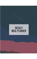 Weekly Meal Planner: Weekly Meal Planner: Track and Plan Your Meal Weekly 52 Week Food Planner Record Breakfast Lunch Dinner Snacks Water Consumption Exercise Activities(11 Weekly Meal Planner 8.5x11 Inch)