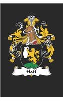 Haff: Haff Coat of Arms and Family Crest Notebook Journal (6 x 9 - 100 pages)
