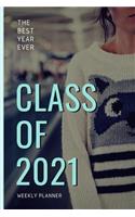 Class of 2021: Weekly Planner