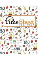 Time Sheet Log Book: (Time Sheet Log Book)