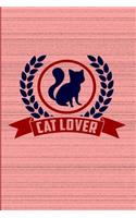 Cat Lover: Beautiful Journal with Cat on the Cover