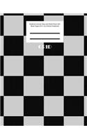 Grid Notebook Journal, Diary and Sketch Book with Blank Pages (8.5 x 11) (Texture Notebook)