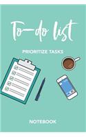 To-Do List Prioritize Task Notebook